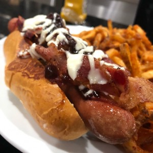 texas ranger hot dog