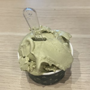 Helado de pistacho