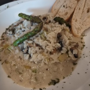 Risotto de hongos 