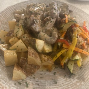 Stroganoff de res