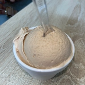 Helado de avellana