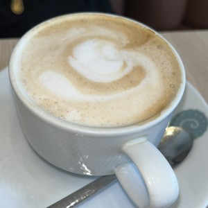 Capuccino con leche de almendras