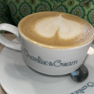 Capuccino con leche de almendras 