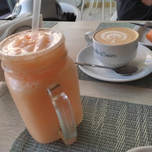 Jugo de Melon-Capuccino