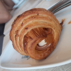 croissant de pavo y philadelfia 