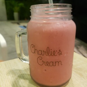 batido de fresa