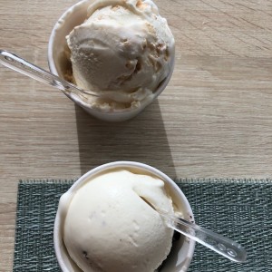 helado de pie de limon y de oreo 