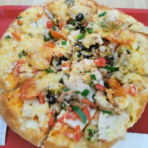 Pizza de pollo combinacion