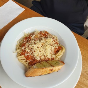 Plato Fuerte - Pasta Bolognesa