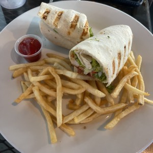 Wrap de Pollo a la Parrilla