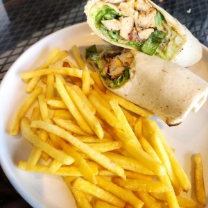 Wrap de Pollo a la Parrilla