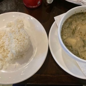 Sancocho con arroz