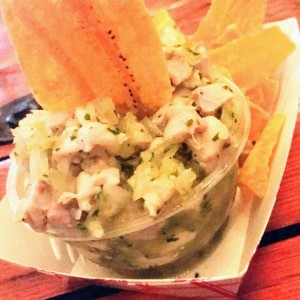 Ceviche Corvina