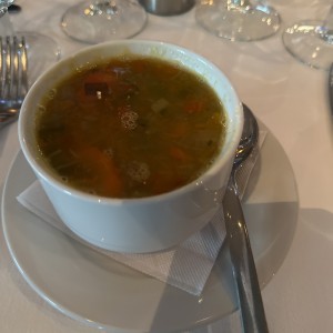 Sopa de vegetales 