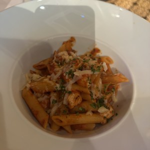 Pasta con pollo 