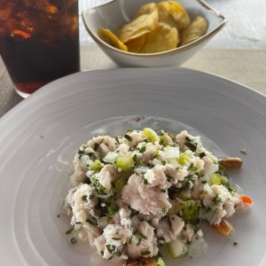 ceviche de corvina 