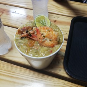 guacho de mariscos