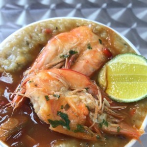 guacho de mariscos