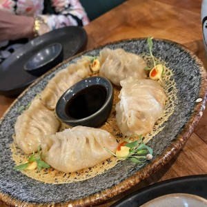 Gyozas de puerco