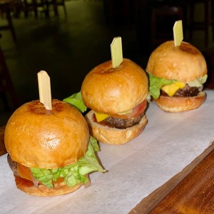 Entradas Mini Burgers