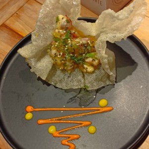 Ceviche con Chutney de Mango