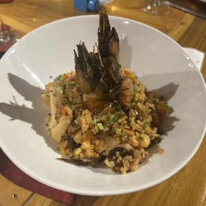 Arroz mariscos