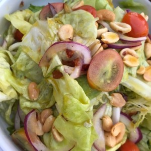 ensalada con frutos secos