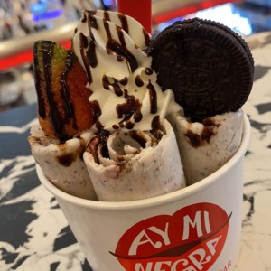 Cookies and Cream con Fresas