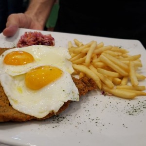 MILANESAS - Milanesa al Caballo