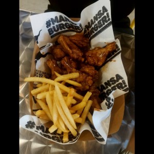 Alitas bbq