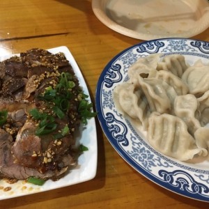 dumpling de puerco 