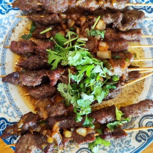 carne en palito