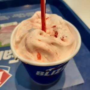 Blizzard cheesecake de fresa