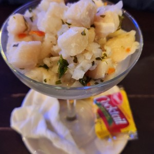 ceviche de corvina