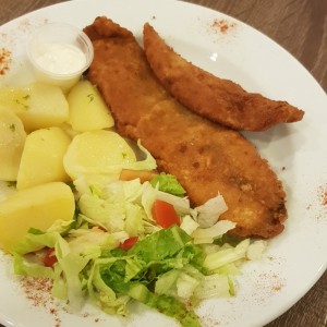 filete de pescado apanado