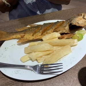 Pescado frito 