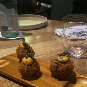 croqueta de cordero