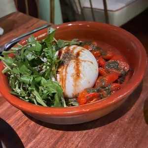 Burrata especial del chef 