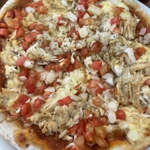 Pizza de pollo especial