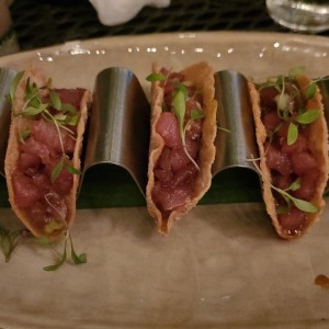 TACOS CRUJIENTES DE ATUN