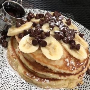 DESAYUNO - PANQUEQUES DE BANANO