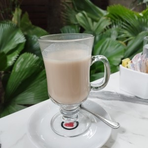 Chai latte con leche de almendras