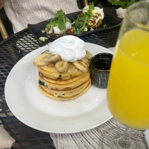 DESAYUNO - PANQUEQUES DE BANANO