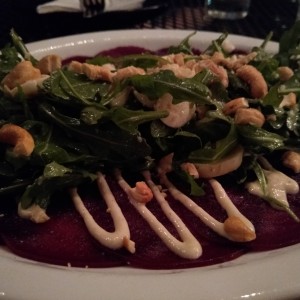 carpaccio de remolacha