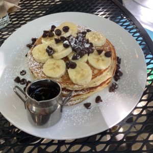 DESAYUNO - PANQUEQUES DE BANANO