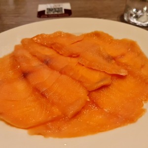 Carpaccio di Salmone Affumicato