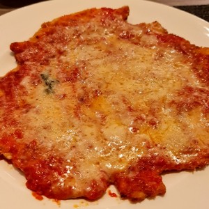 Milanesa de pollo alla Parmigiana