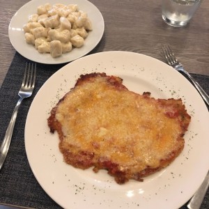 milanesa alla parmigiana