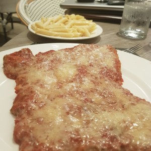 Milanessa di Manso alla Parmigiana