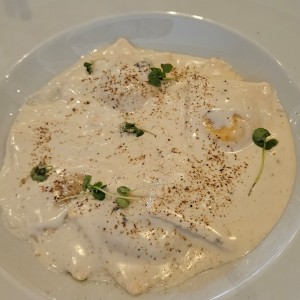 ravioli de zapallo